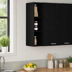 Black Oak Hanging Cabinet: Practical and Stylish Storage