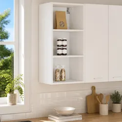 Practical White Kitchen Cabinet for Everyday Use