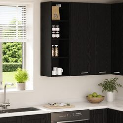 Quality Black Oak Kitchen Cabinet - Practical and Stylish