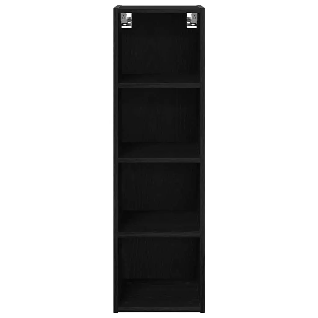 Hanging Kitchen Cabinet Storage 30x29.5x100cm Black Oak