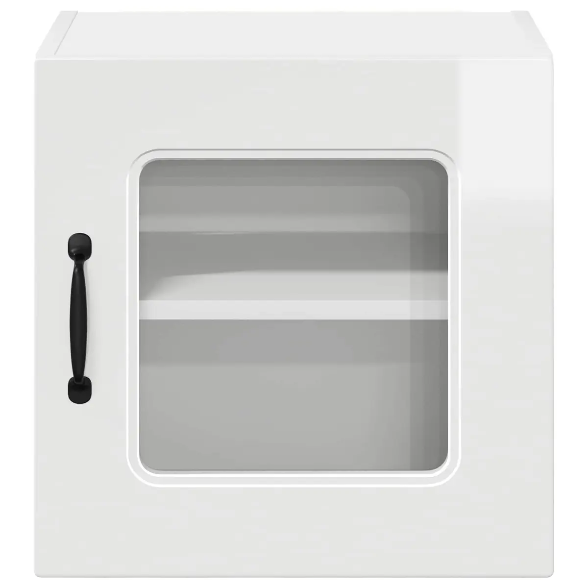 Dishwasher Panel Kitchen Cabinet Storage Engineered Wood High Gloss White 40 x 31 x 40 cm