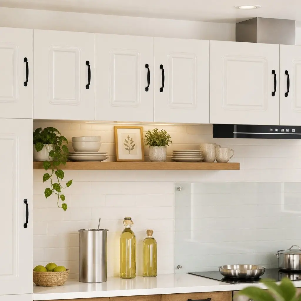 Kitchen Cabinet with High Gloss Finish