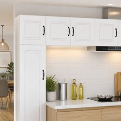 Dishwasher Panel Kitchen Cabinet High Gloss White Storage Cupboard 40x31x40cm