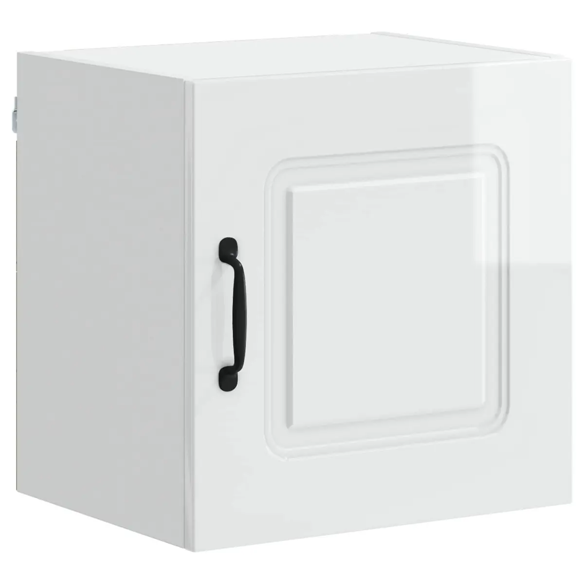 Kitchen Dishwasher Panel Cabinet 2 pcs High Gloss White Storage Cupboard