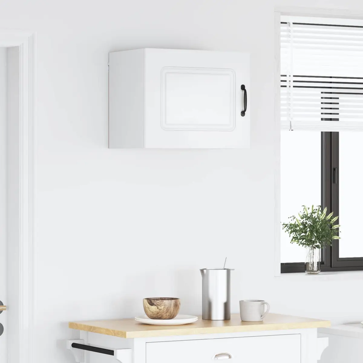 Kitchen Cabinet Storage Dishwasher Panel White Engineered Wood 50 x 31 x 40 cm