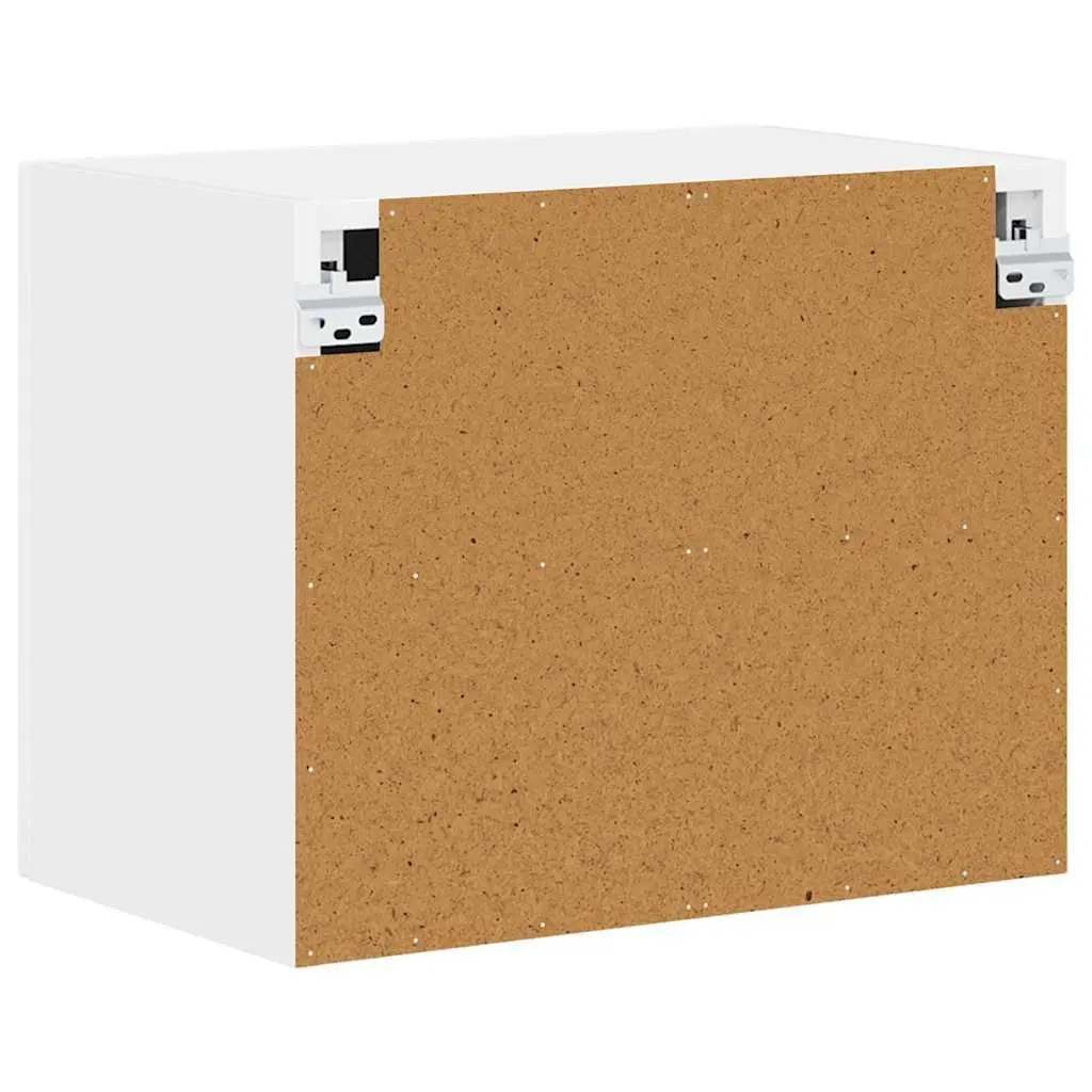 Kitchen Cabinet Storage Dishwasher Panel White Engineered Wood 50 x 31 x 40 cm