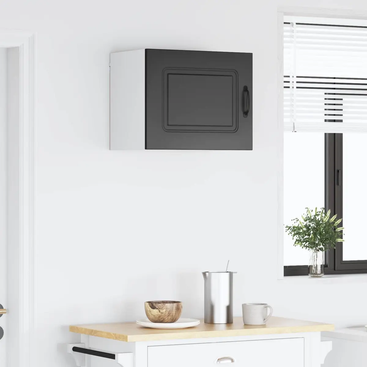 Kitchen Cabinet Dishwasher Panel Storage Furniture 50 x 31 x 40 cm Black Engineered Wood