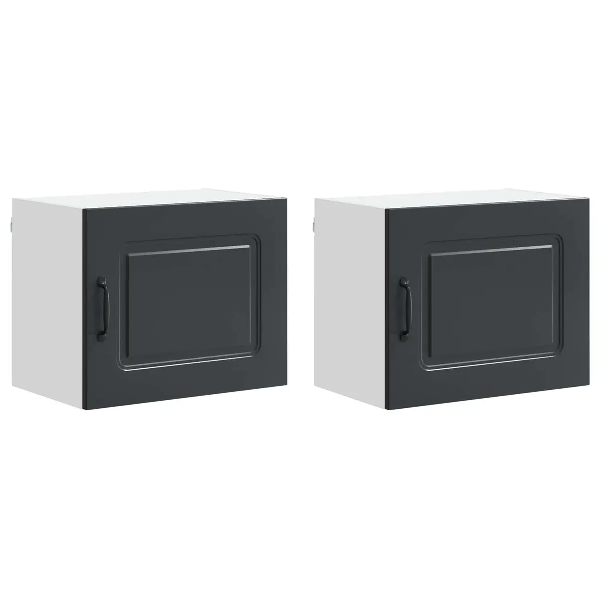 Dishwasher Panel Cabinet Storage Organizer 50x31x40cm Black
