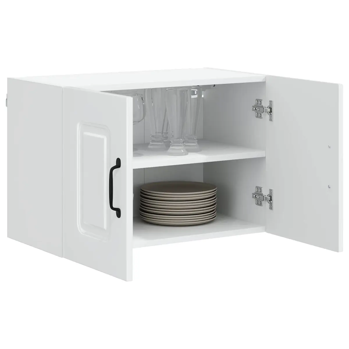 Dishwasher Panel Kitchen Cabinet Storage Furniture 60x31x40cm High Gloss White