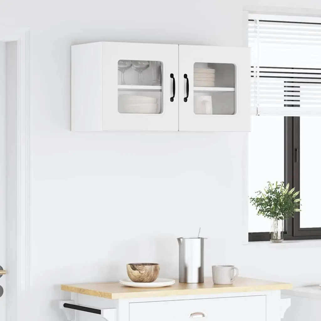 Dishwasher Panel Kitchen Cabinet Storage 80x31x40cm White Engineered Wood