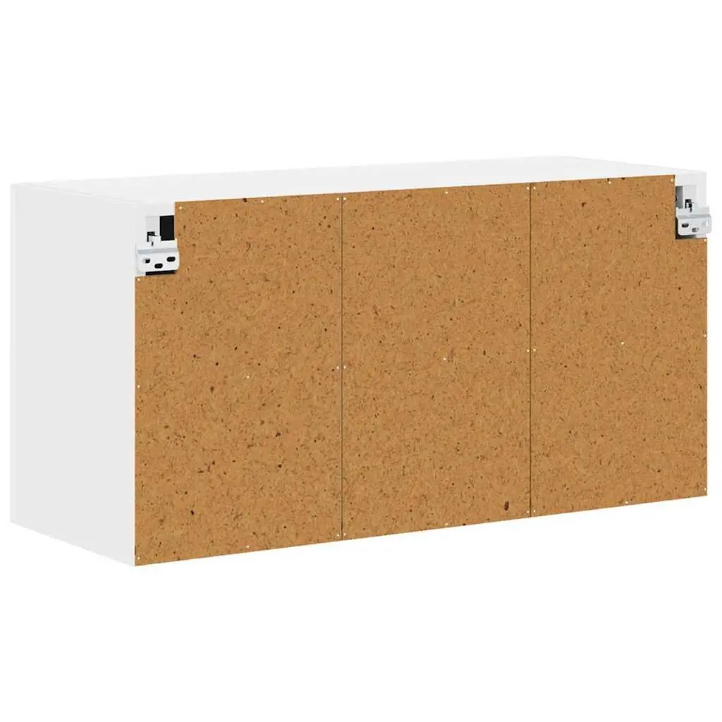 Dishwasher Panel Kitchen Cabinet Storage 80x31x40cm White Engineered Wood