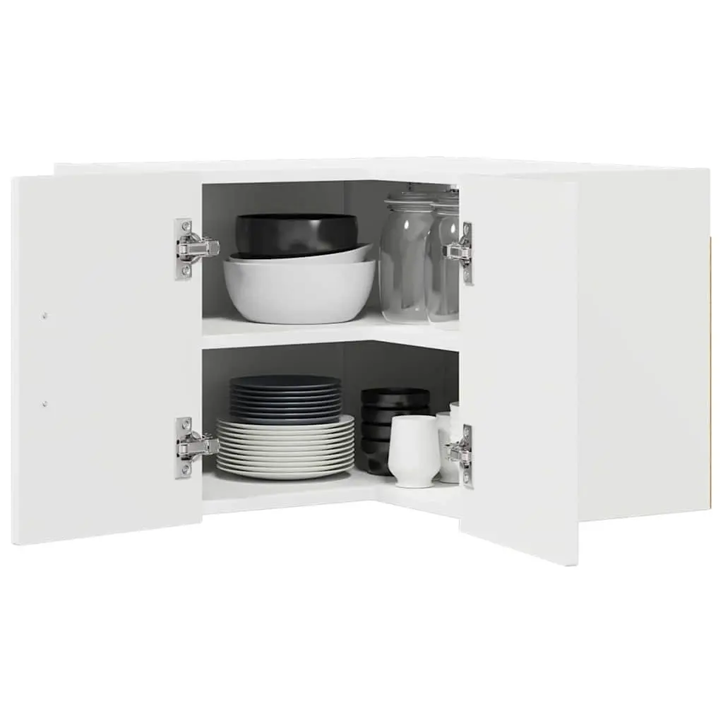 Dishwasher Panel Kitchen Cabinet High Gloss White Storage Engineered Wood