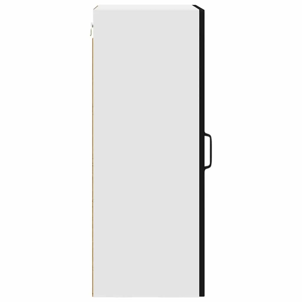 Black Kitchen Dishwasher Panel Cabinet 40x31x80cm Engineered Wood Storage Unit