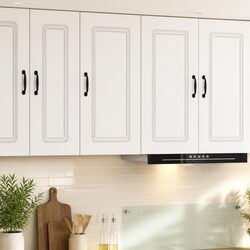 High Gloss White Kitchen Cabinet for Smart Organization