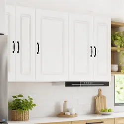 Practical White Kitchen Cabinet Panel for Your Home