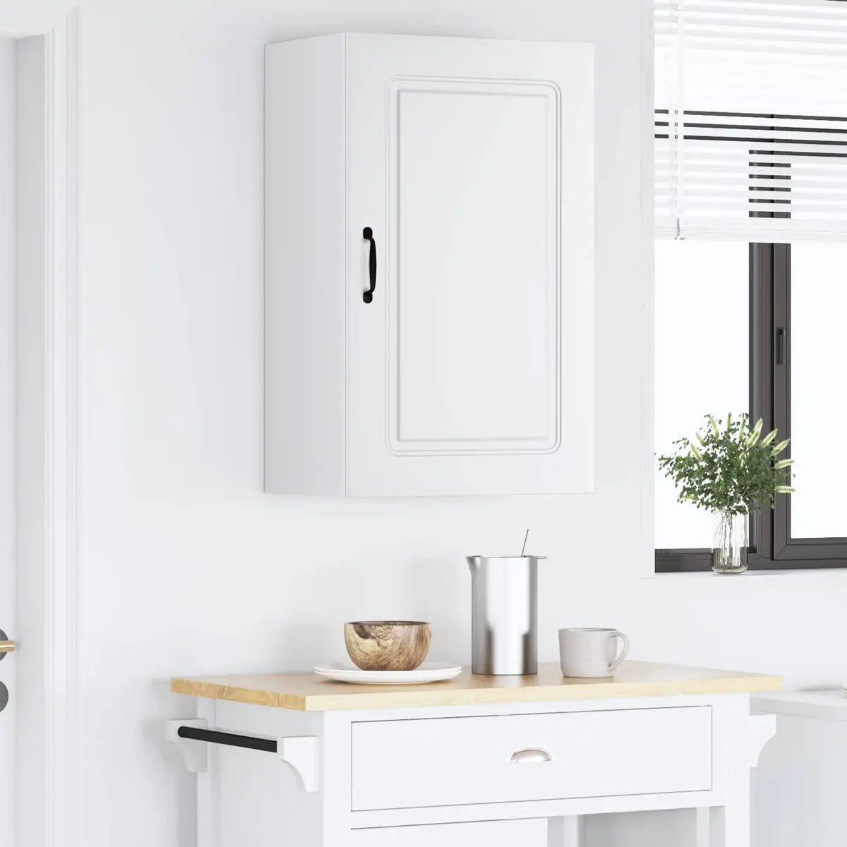 Dishwasher Kitchen Cabinet Panel Storage 50 x 31 x 80 cm White Engineered Wood