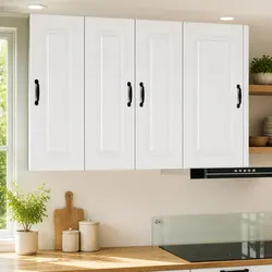 White Kitchen Cabinet: Practical and Durable Storage Solution