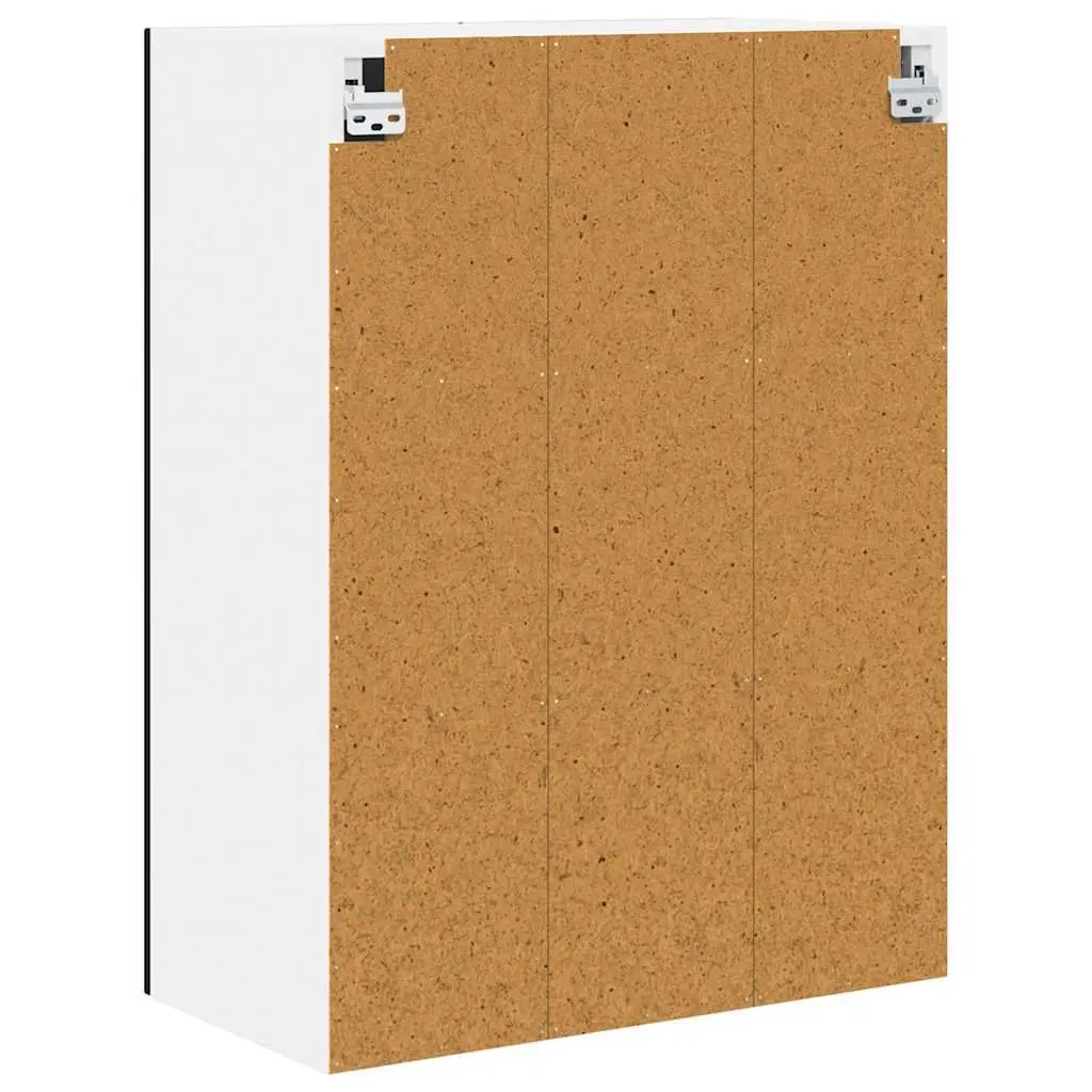 Black Engineered Wood Kitchen Cabinet Dishwasher Panel Storage 60x31x80cm