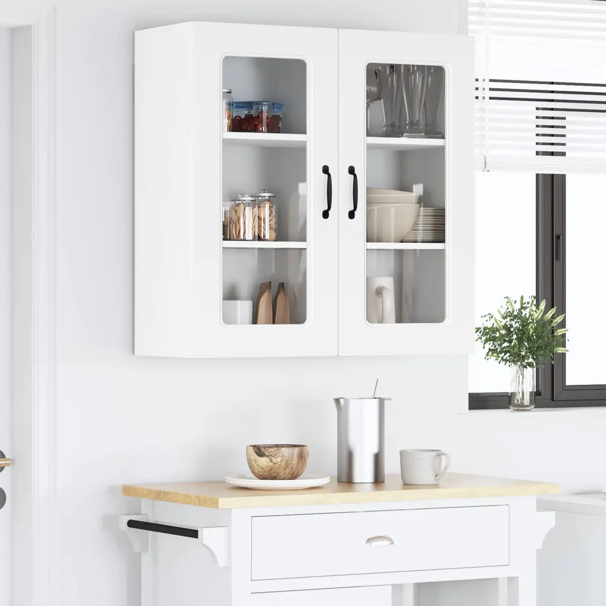 Dishwasher Panel White 80 x 31 x 80 cm Kitchen Cabinet Door Front Replacement