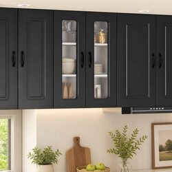 Black Kitchen Cabinet: Practical and Stylish Solution