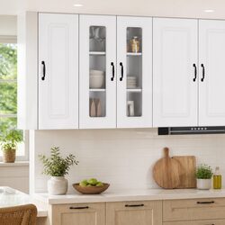 Affordable High Gloss White Kitchen Cabinet 60 x 31 x 80 cm