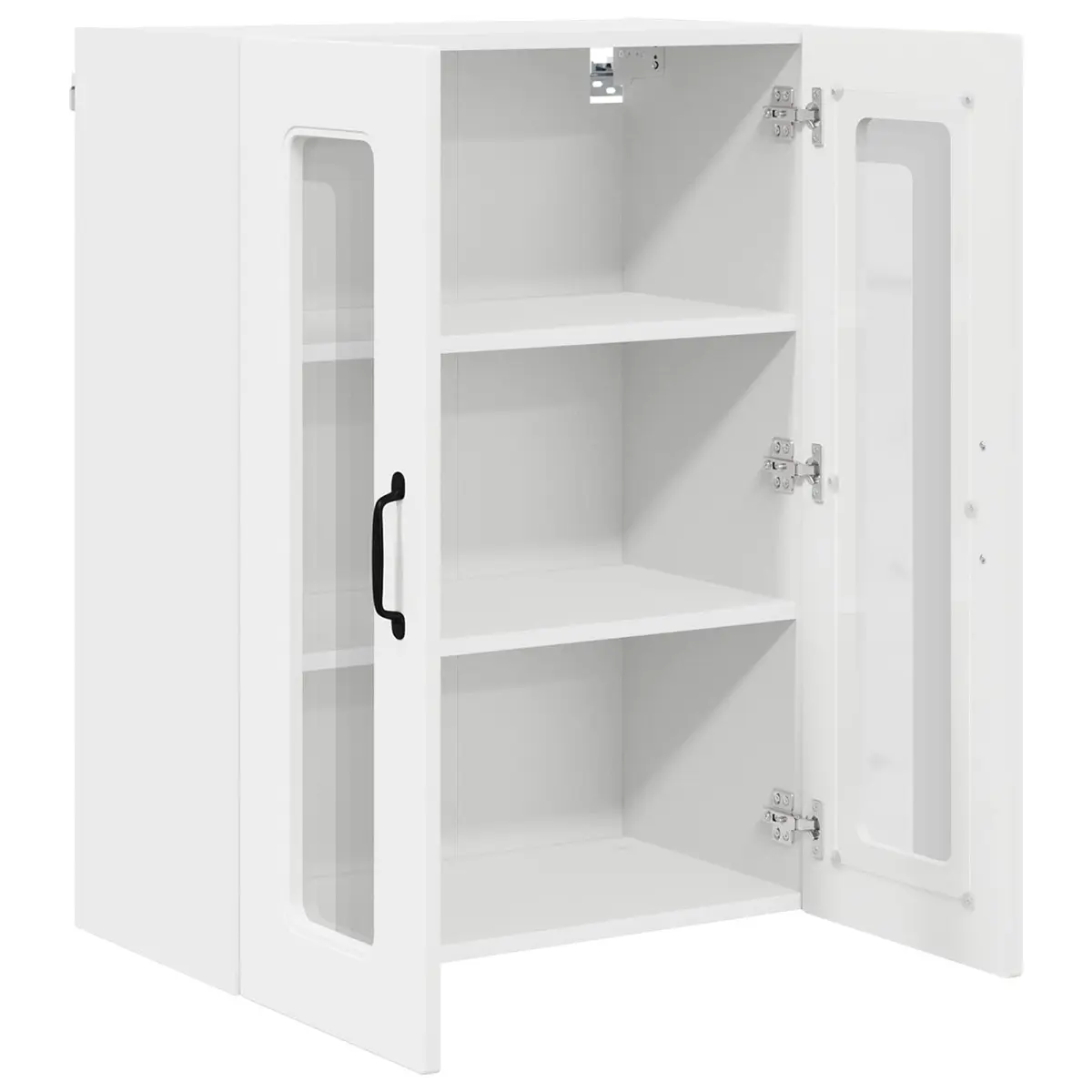 Kitchen Cabinet Storage High Gloss White 60 x 31 x 80 cm