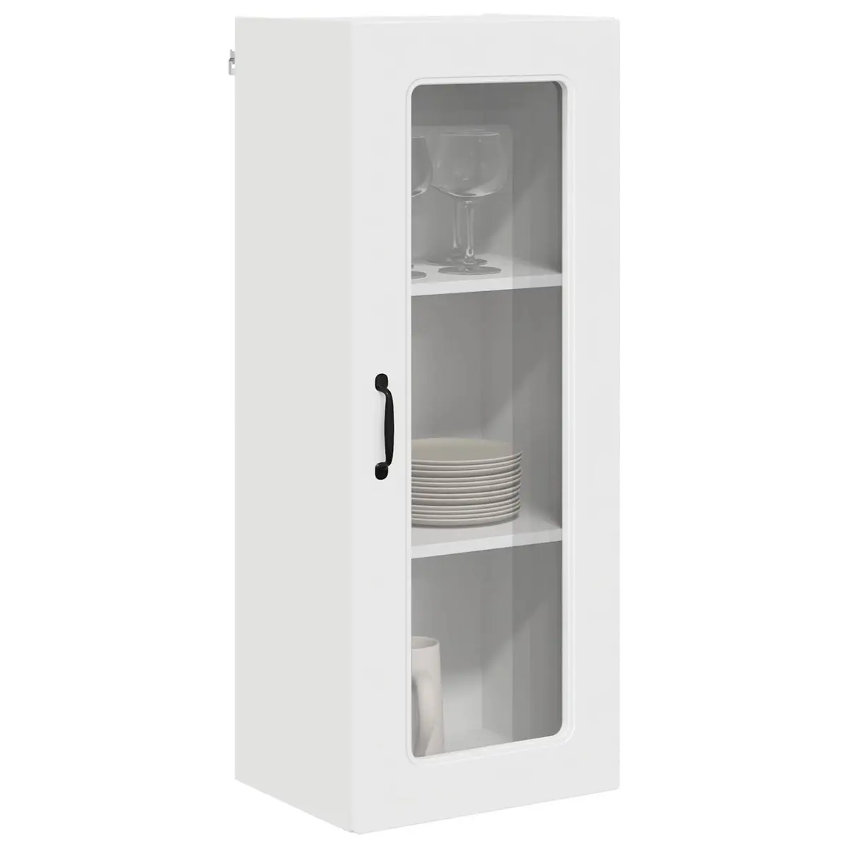 Kitchen Cabinet Storage Dishwasher Panel Engineered Wood 40x31x100cm White