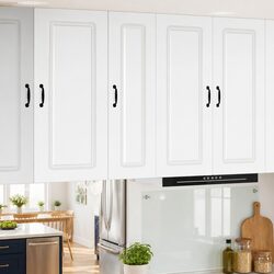Durable White Engineered Wood Kitchen Cabinet