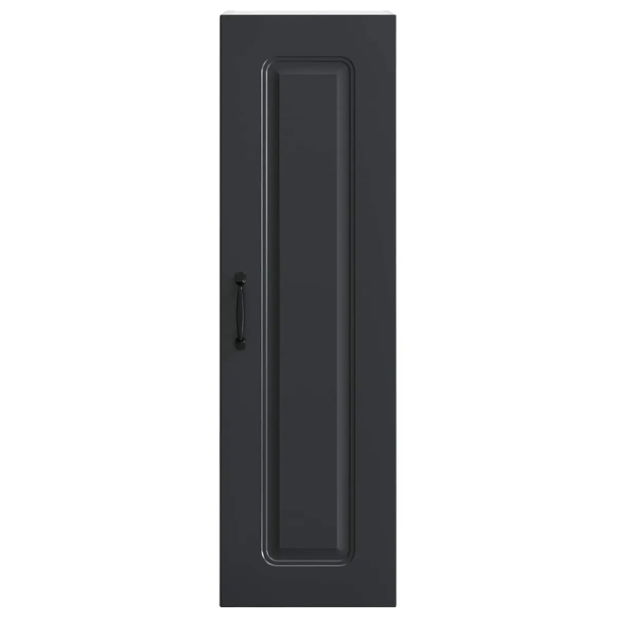 Kitchen Cabinet Dishwasher Panel Storage Cupboard Black Engineered Wood 30 x 31 x 100 cm