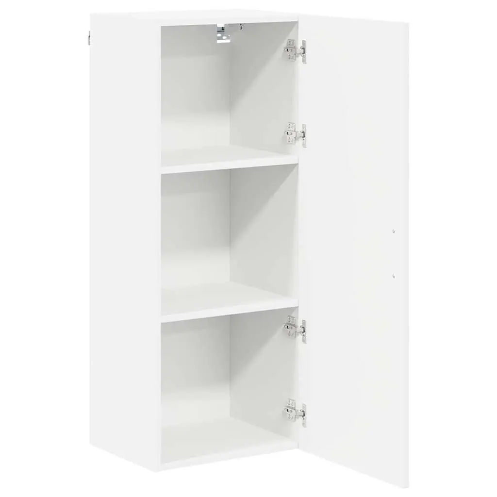 Kitchen Cabinet Dishwasher Panel Storage Organiser White Engineered Wood 40 x 31 x 100 cm
