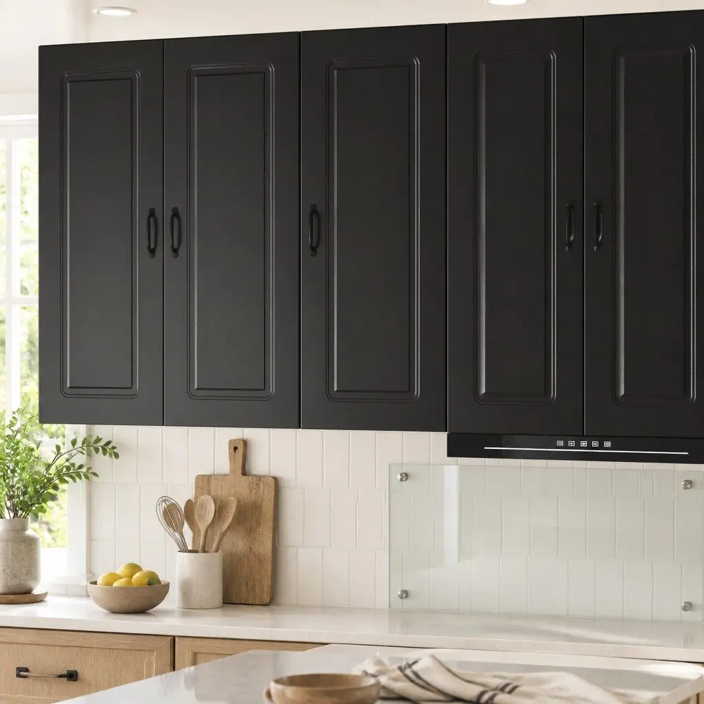 Black Kitchen Cabinet for Smart Storage