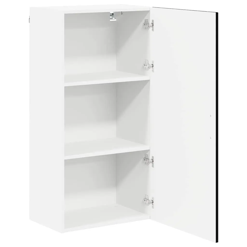 Kitchen Cabinet Storage Engineered Wood 50 x 31 x 100 cm Black