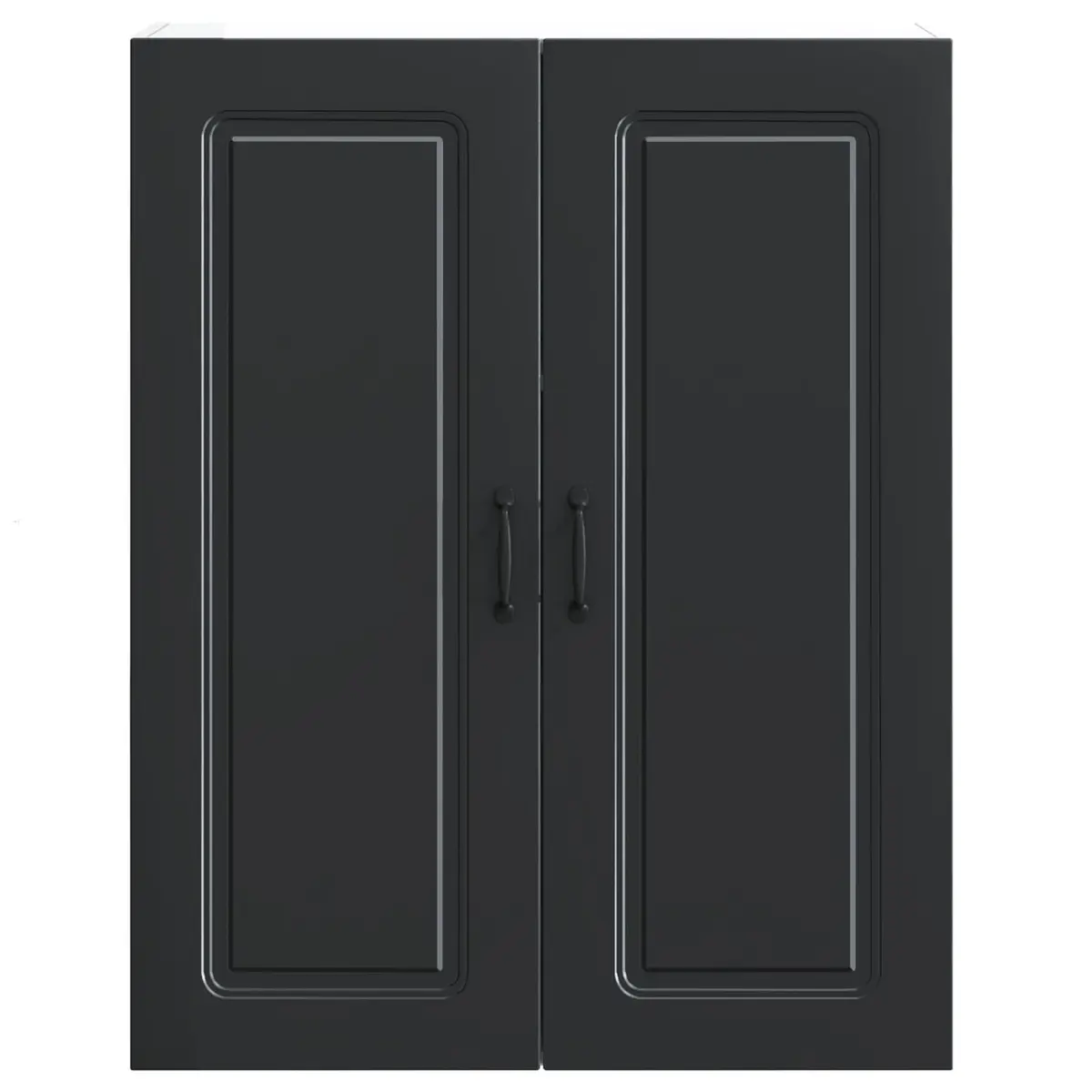 Black Kitchen Storage Cabinet