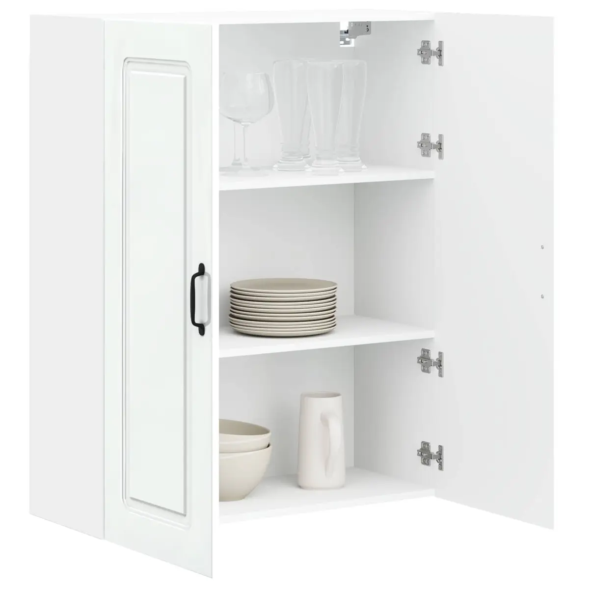 Dishwasher Panel Kitchen Cabinet High Gloss White Storage Cupboard 80x31x100cm