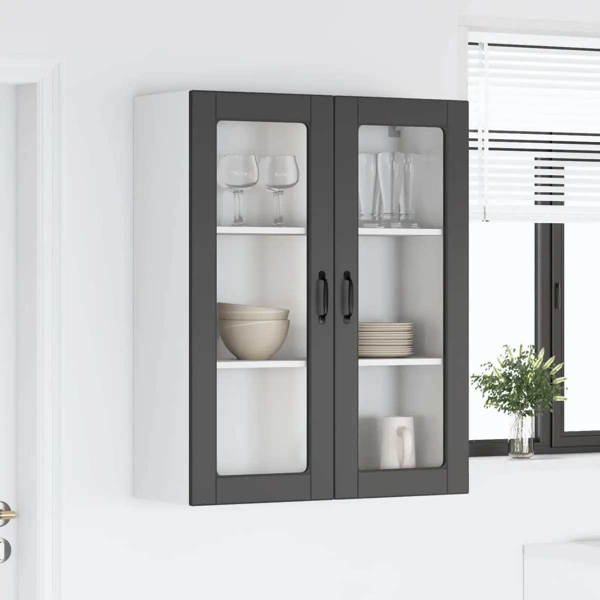 Kitchen Cabinet Dishwasher Panel Storage 80x31x100cm Black Engineered Wood