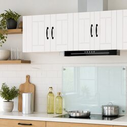 White Engineered Wood Wall Cabinet - Practical and Durable