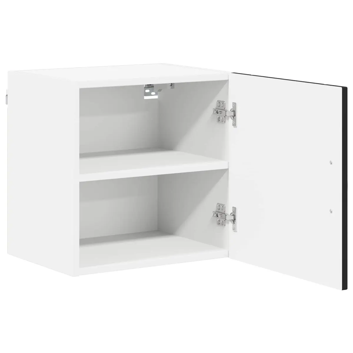 Wall Cabinet Kitchen Storage 40 x 31 x 40 cm Black 2 Pieces