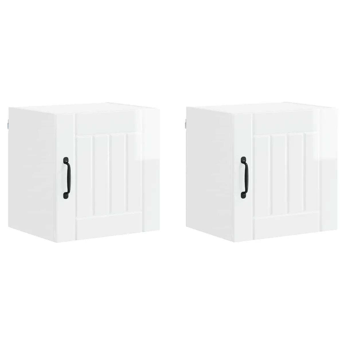 High Gloss White Kitchen Storage Solutions