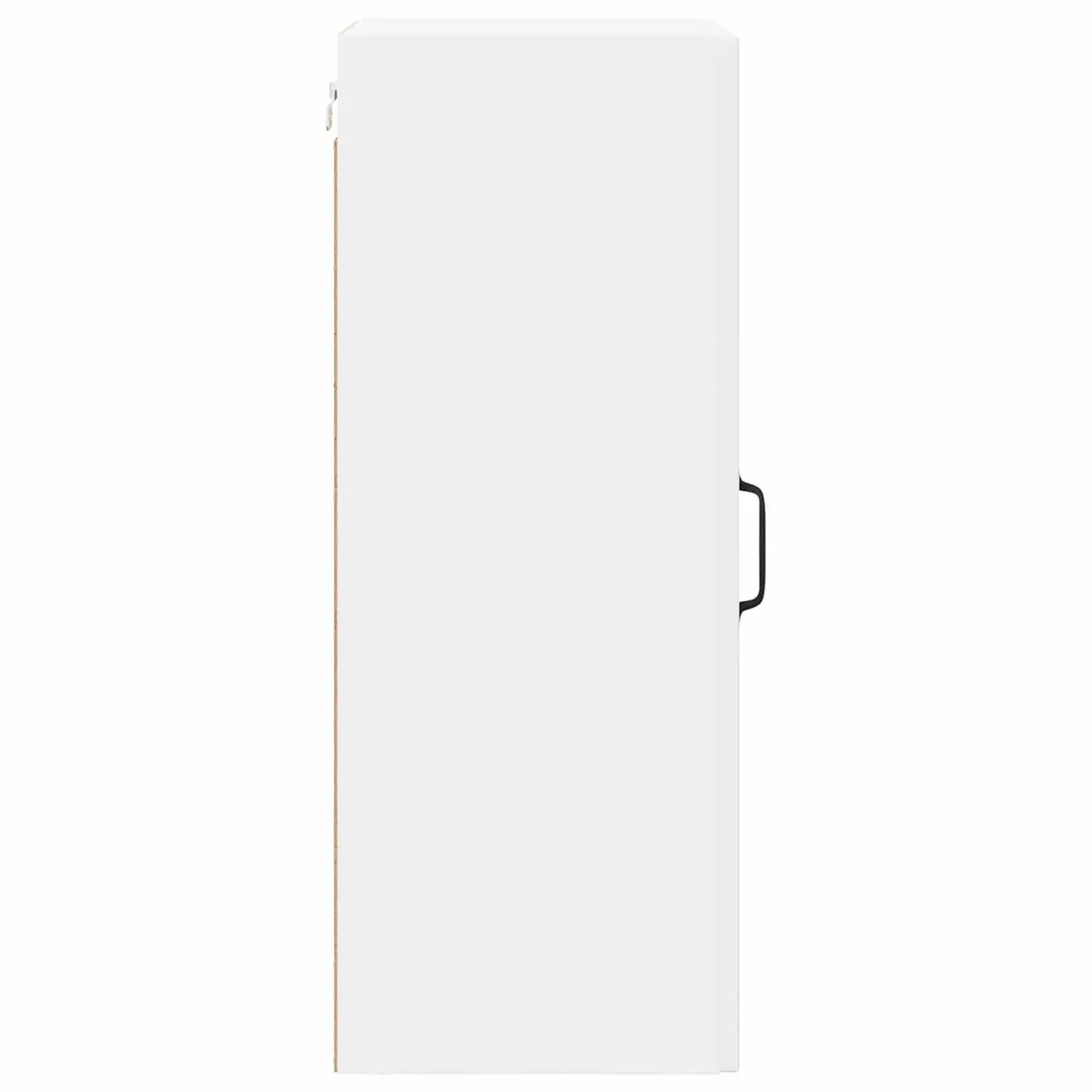 Wall Glass Cabinet Kitchen Storage Unit 40 x 31 x 80 cm White