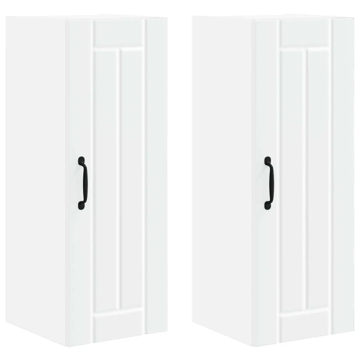White Wall Cabinet for Kitchen Storage