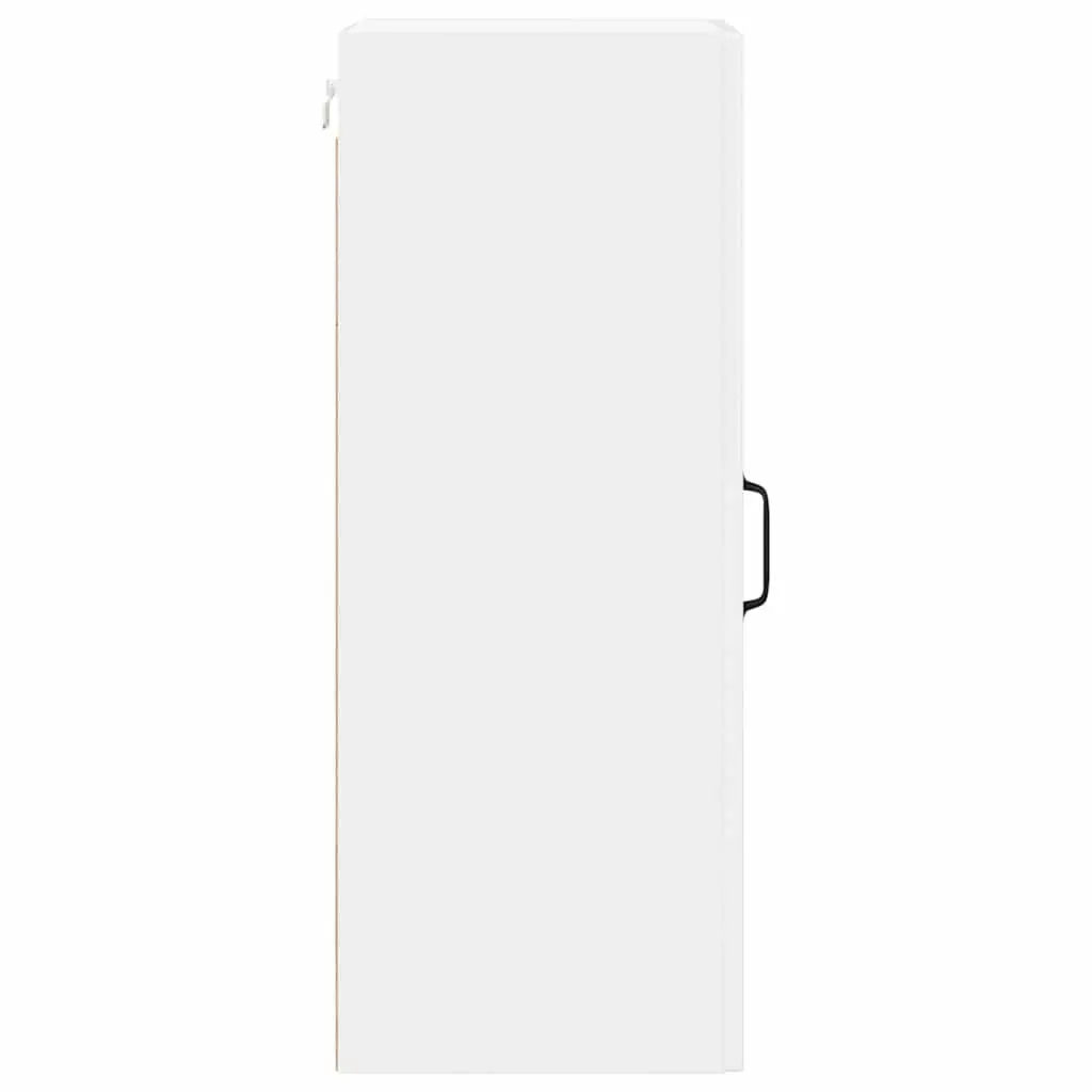 Wall Cabinet Kitchen Storage Dishwasher Panel High Gloss White Modern Design