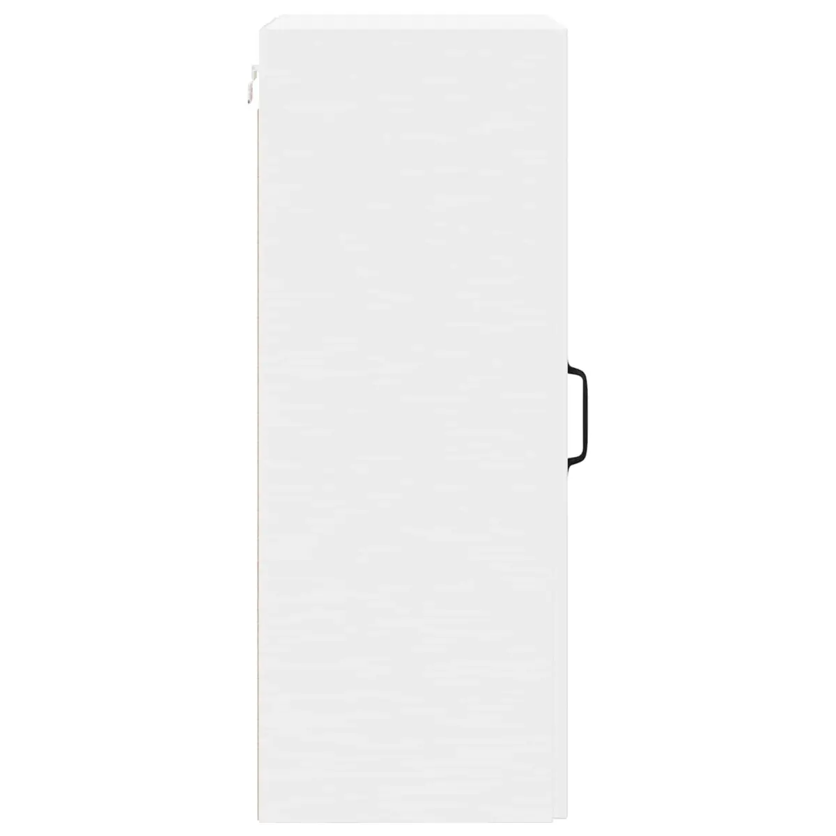 White Wall Cabinet Kitchen Storage Engineered Wood Dishwasher Panel 40x31x80cm