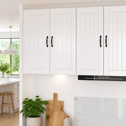 Wall Cabinet High Gloss White Kitchen Storage Unit Engineered Wood 40x31x80cm