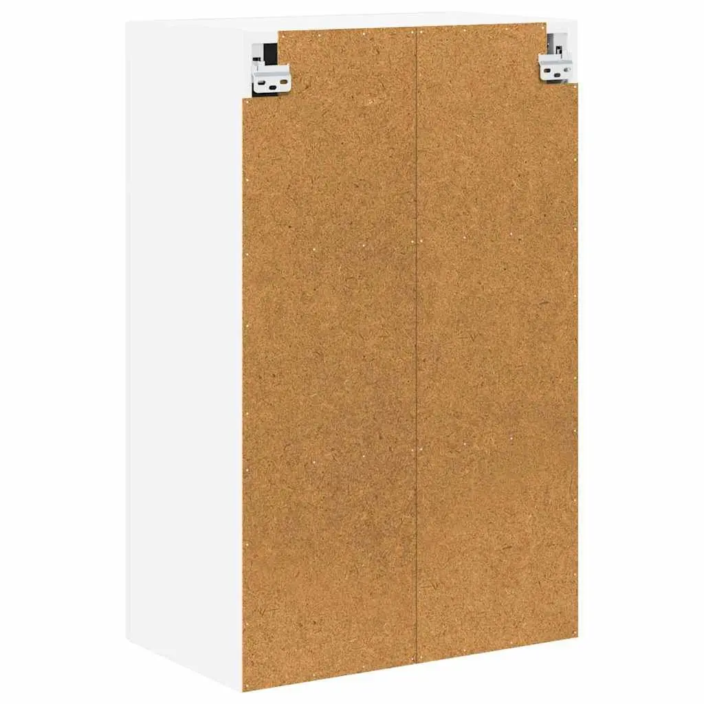 Engineered Wood Wall Cabinet Kitchen Storage Unit 50 x 31 x 80 cm White