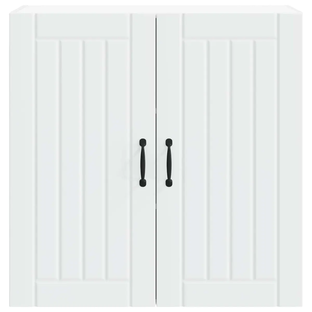 Wall Cabinet Kitchen Storage 80x31x80cm White Engineered Wood