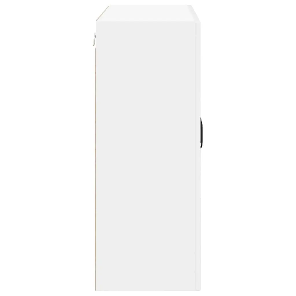 Wall Cabinet with High Gloss Finish 80x31x80cm