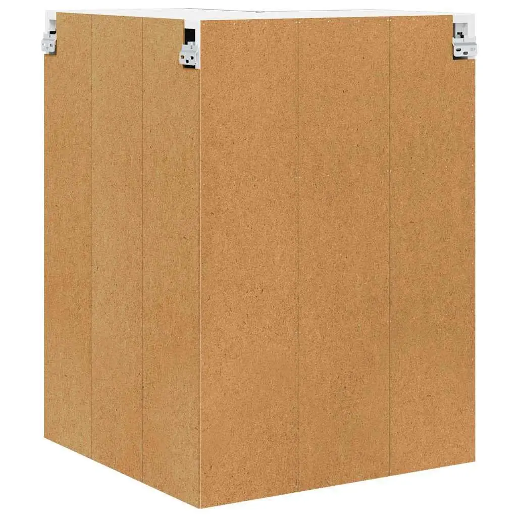 Wall Corner Cabinet Kitchen Storage 57x57x80cm Black Engineered Wood