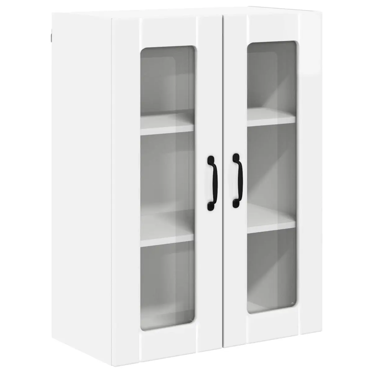 Wall Cabinet Kitchen Storage Unit 60x31x80cm High Gloss White