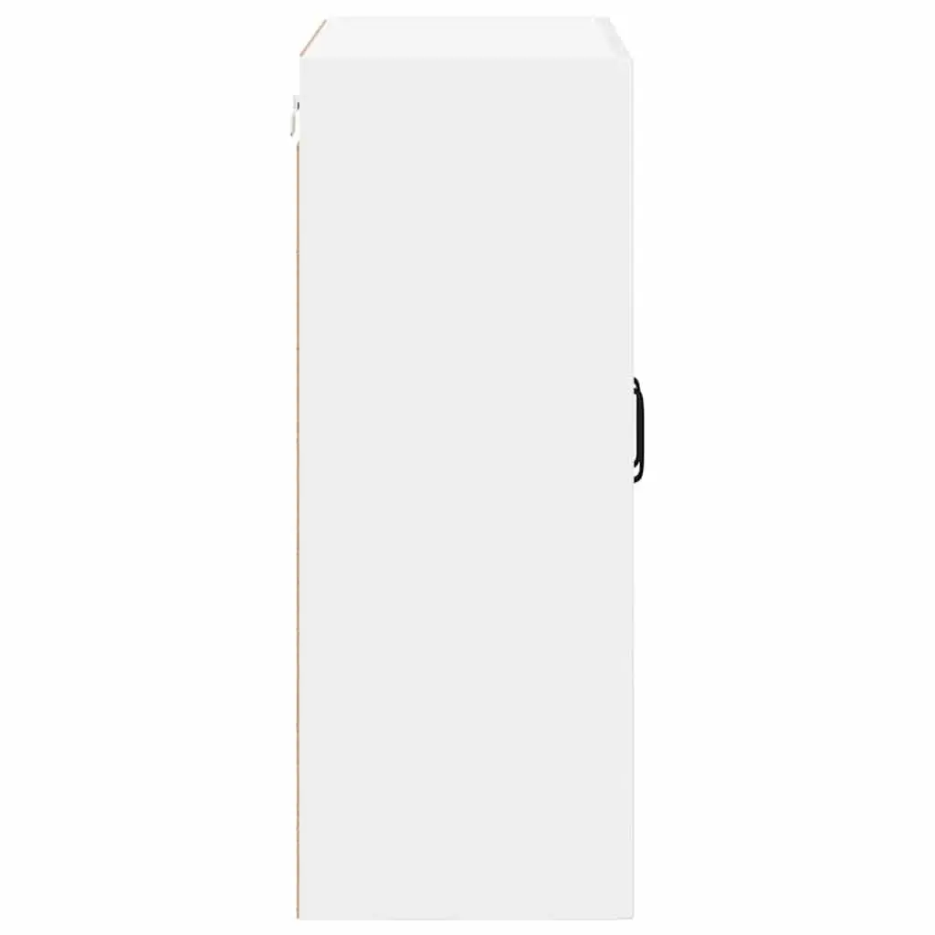 Wall Cabinet Kitchen Storage Unit 60x31x80cm High Gloss White
