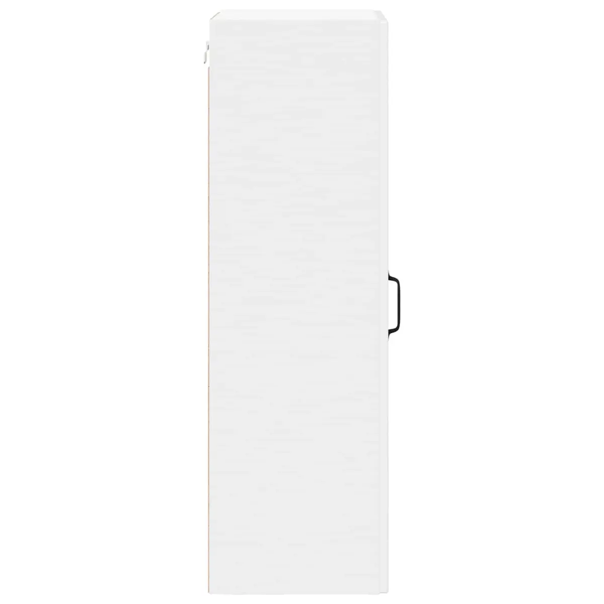 Wall Glass Cabinet High Gloss White Dishwasher Panel Kitchen Storage Modern